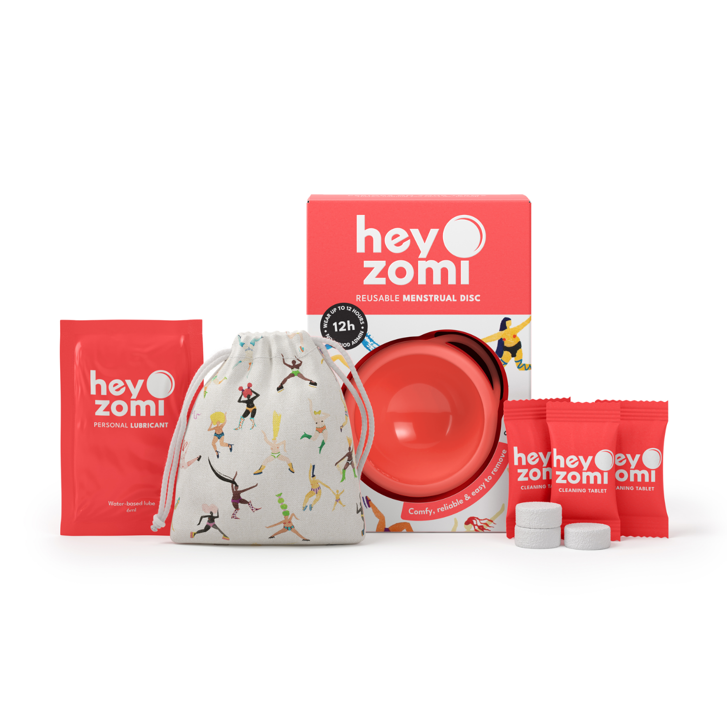 Hey Zomi Menstrual Disc | Best Reusable Period Disc | The Period Co.