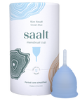 Saalt Menstrual Cup | Ocean Blue Small | The Period Co.