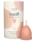 Saalt Soft Menstrual Cup | Desert Blush Regular | The Period Co.