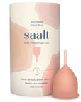 Saalt Soft Menstrual Cup | Desert Blush Small | The Period Co.