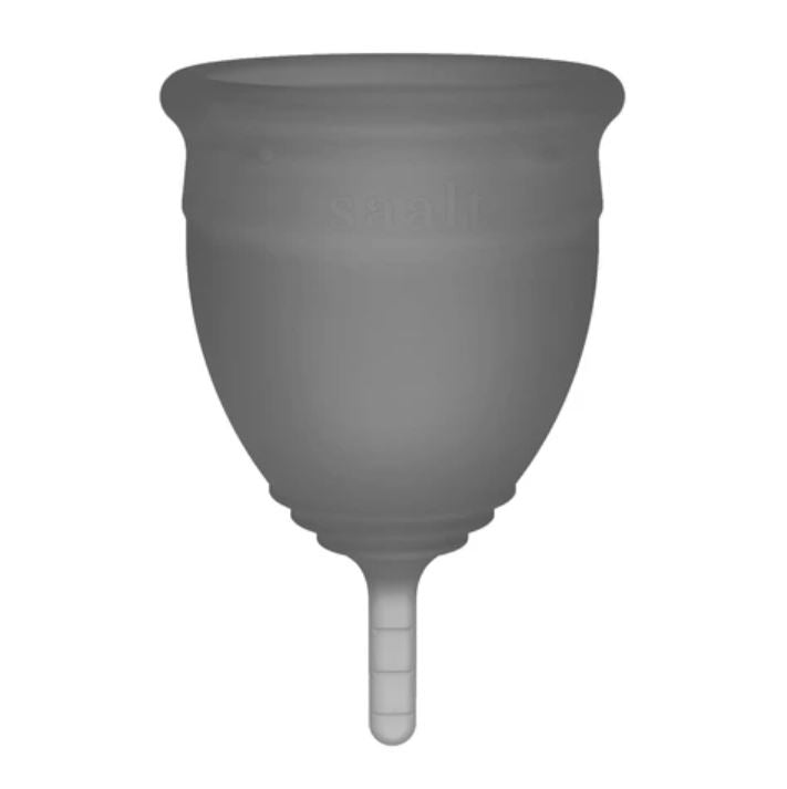 Saalt Soft Menstrual Cup | Mist Grey Regular | The Period Co.