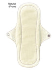 Eco Femme Washable Cloth Day Pad | Natural (Front) | The Period Co.