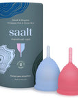 Saalt Menstrual Cup Duo | Small + Regular | The Period Co.