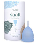 Saalt Menstrual Cup | Ocean Blue Regular | The Period Co.