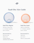 Saalt Menstrual Disc Size Guide | The Period Co.
