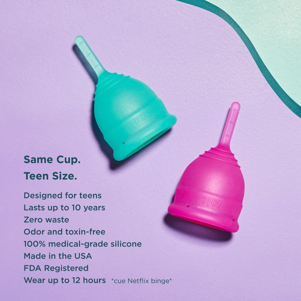 Saalt Teen Menstrual Cup | The Period Co.
