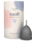 Saalt Soft Menstrual Cup | Mist Grey Regular | The Period Co.