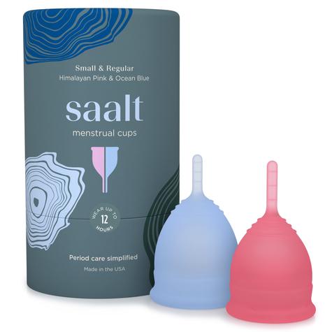 Saalt Menstrual Cup Duo | Small + Regular | The Period Co.